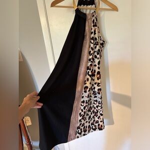 Sleeveless Halter Dress